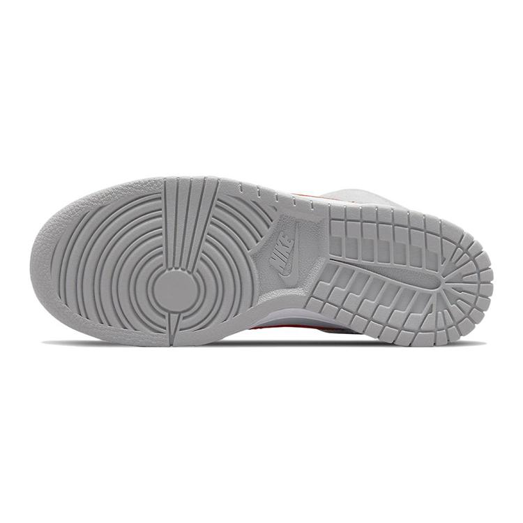 New Nike Dunk High Athletic Club Grey Red GS DH9750-001