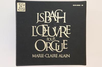 CD BACH, MARIE CLAIRE ALAIN - Das Orgelwerk B23D3908399 ERATO Japan Klassisch Gebraucht