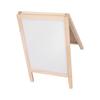 Kids Easel Double Sided Foldable Standing Large Painting Space Poplar Structure Wooden Easel 25x40cm with Accessories