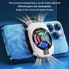 Polovodičový chladicí ventilátor na mobilní telefon Radiátor Zadní klip Pro Hry/Živé vysílání Chladič telefonu Pro Iphone Android Univerzální