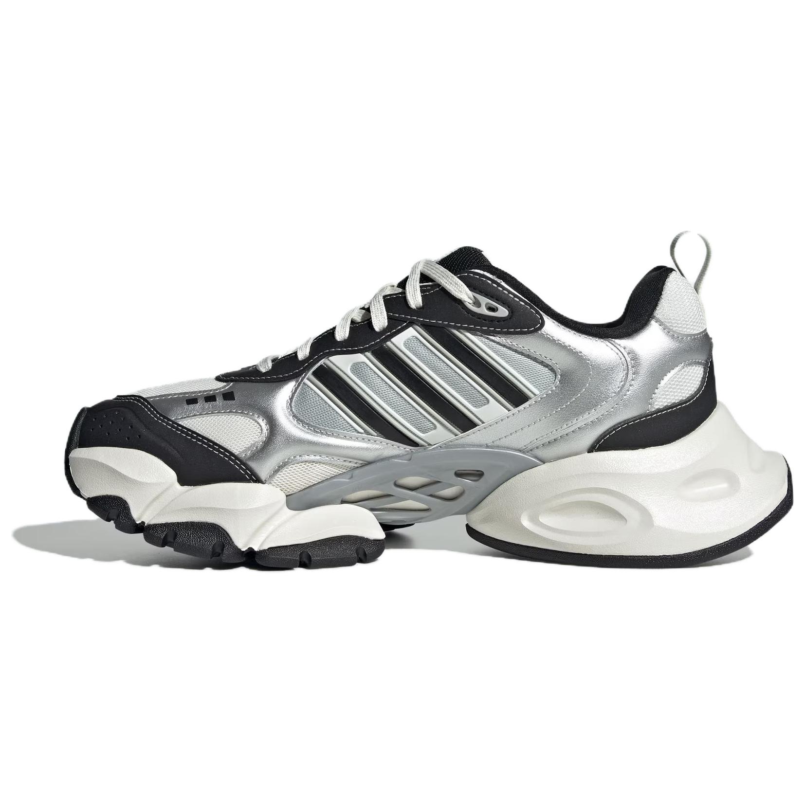 Adidas XLG Runner Black Metallic Silver Unisex IH0429 EU 40.5 серый
