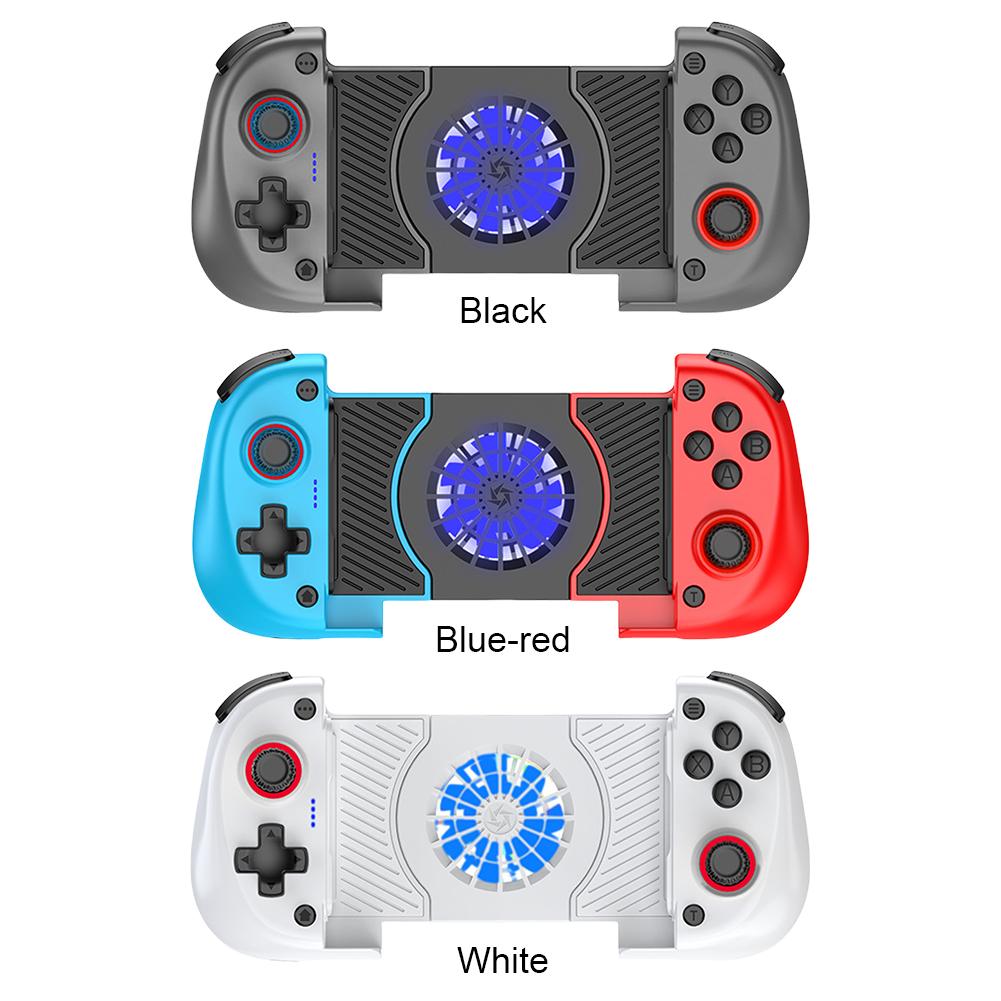 X3 Mobile Phone Gaming Controller Turbo Bluetooth-Compatible Mobile Game Controller Extendable Gamepad for Android/iOS/PC/Switch