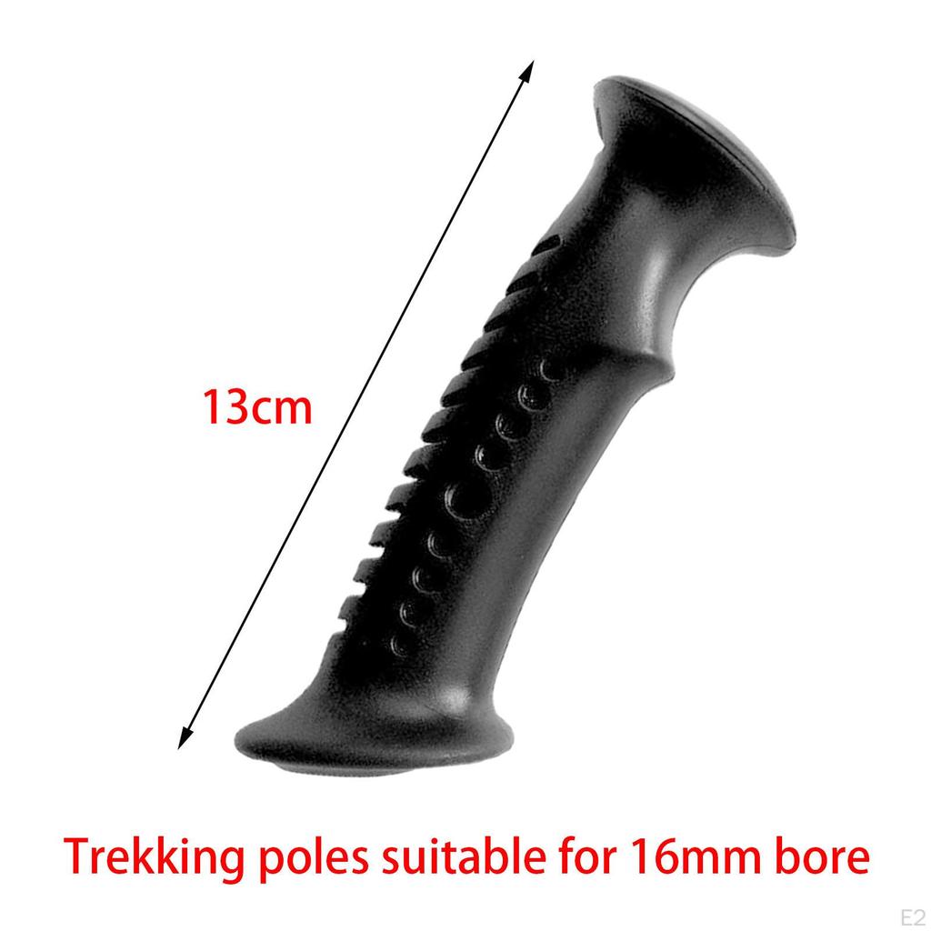 Trekking Rod Handle Monopod Cane Head Attachment Converter Grip Hiking Pole