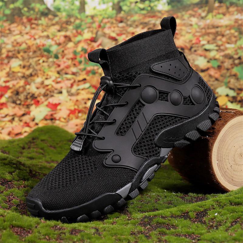 Scarpe da Escursionismo e River Trekking da Uomo High-Top Antiscivolo Traspiranti per Esterno