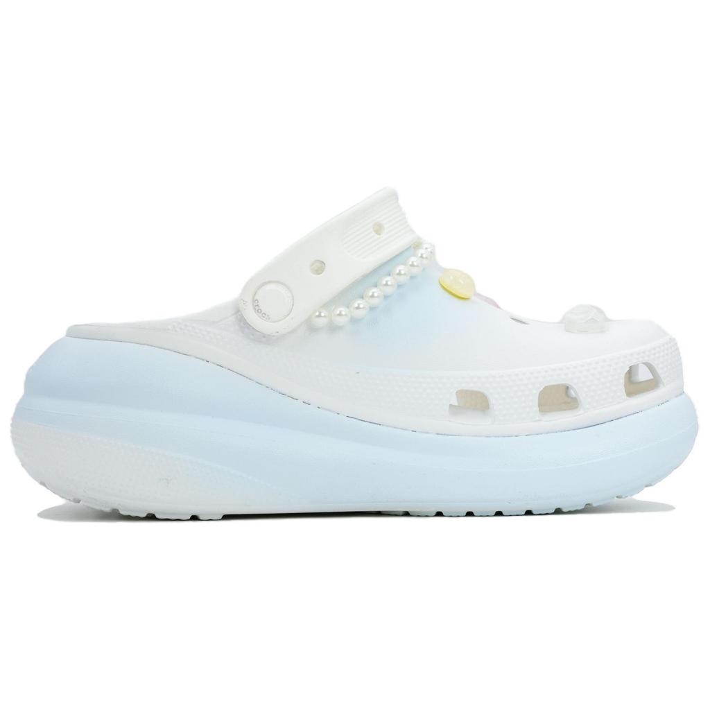 Crocs Crush Clog Dream Gift Box EVA Dream Comfortable Hole Shoes Unisex White