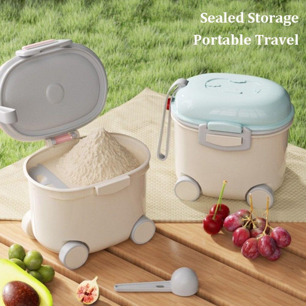 Leak-Proof Baby Formula Dispenser 400ML Milk Powder Dispenser Formula Dispenser for Baby Infant