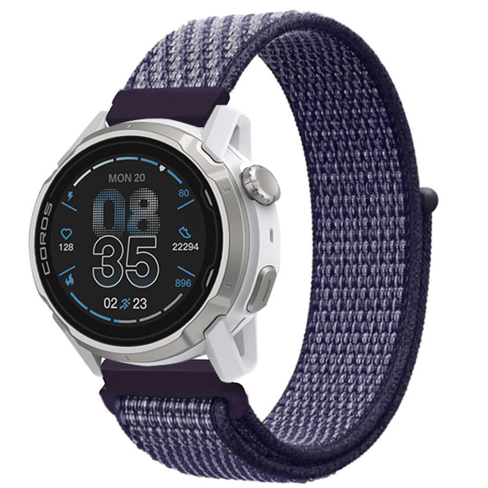 20mm 22mm Nylon Loop Strap for COROS APEX 4 42mm/PACE Pro/CMF Watch 3 Pro Smartwatch Breathable Band for Suunto Vertical/Race 2