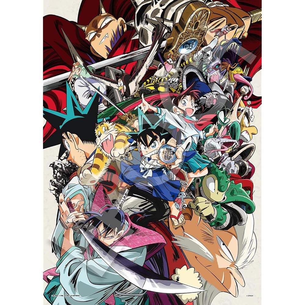 

EPOCH 500 Piece Jigsaw Puzzle Samurai Legend 38x53cm with Glue and Spatula