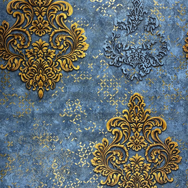 9 Style Luxury 3D Damask Vinyl Wallpaper Bedroom Living Room Red Floral Wallpapers Roll Ktv