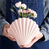 3D Scallops Gypsum Silicone Mold  Succulents Concrete Flower  Vase Plaster Cement Clay Mold Candle Holder Mold