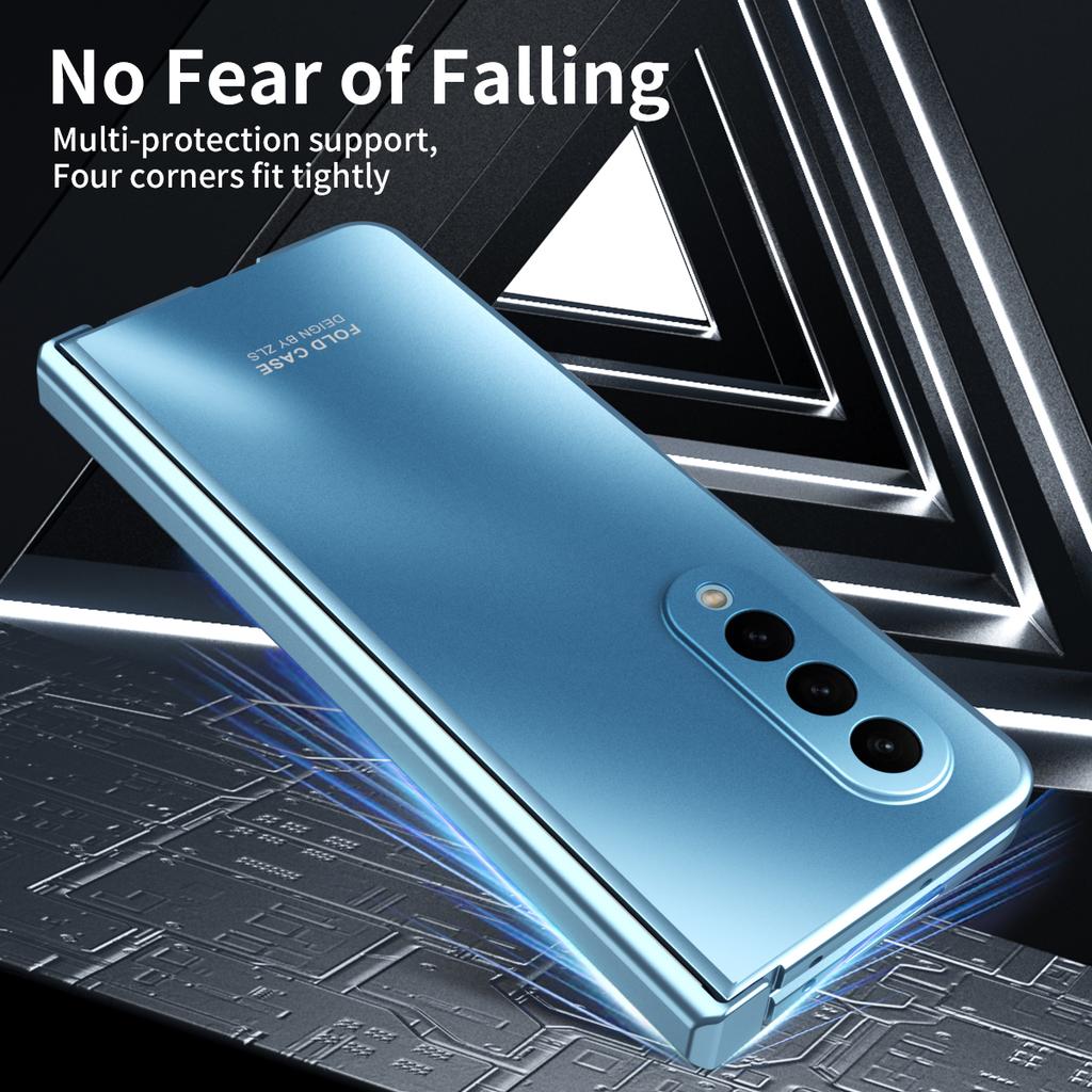 Für Samsung Z Fold 4 Anti-Fall Beschichtung Handyhülle Für Samsung Galaxy Z Fold 4 Fold4 Zfold4 Gehärtetes Glas Folienabdeckungen