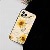 Sunflower Flower Sea Phone Case For IPhone 17 Air 16 15 14 13 Pro Max 11 12 Black Silicone Cover