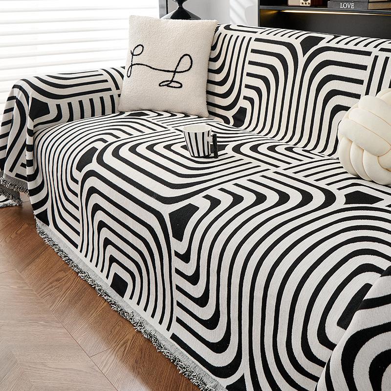 

Чехол для дивана Nordic High-Corply Chenille, полотенце, полностью покрытый чехол для дивана, универсальный чехол, универсальная пылевая салфетка Four Seasons 180*200cm