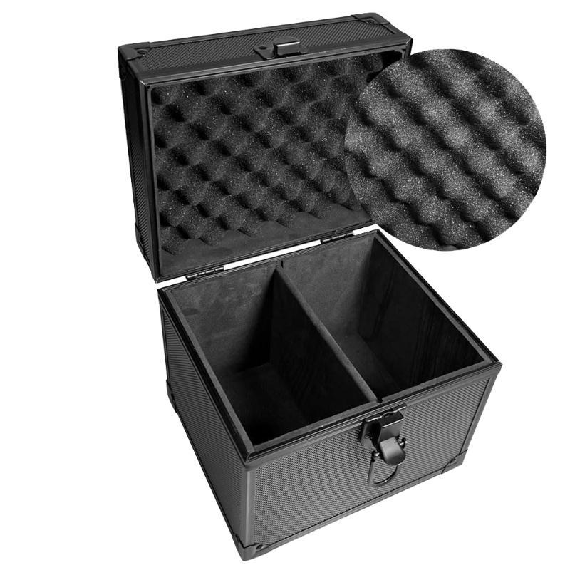Aluminum Game Card Holder Set Shockproof Hard Carry Case Water Resistant Anti-drop for Board Game Fans Birthday Gift Choice