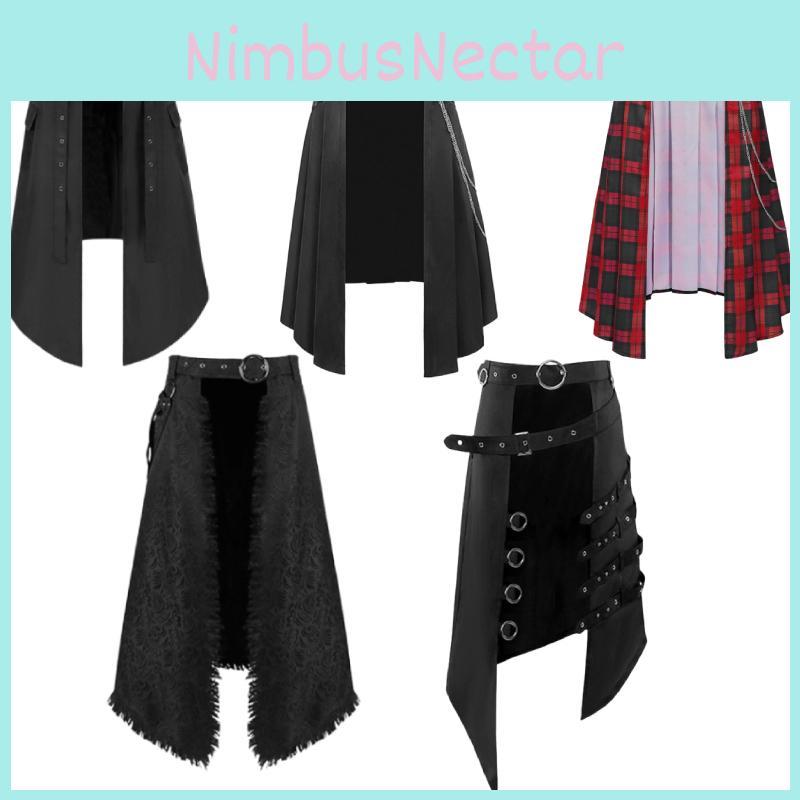 Steampunk Cosplay Dress For Men With Polyester Material And Vintage Gothic Design