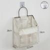 Student Cotton Fabric Wall Hanging Storage Bag With Multiple Pockets For Dorm Room Organizer