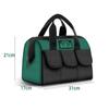 1 STK Multifunktionale Werkzeugtasche Wasserdicht und Langlebig Elektriker Canvas Verdickt Zimmerei Werkzeugtasche Große Wartungs-Aufbewahrungstasche