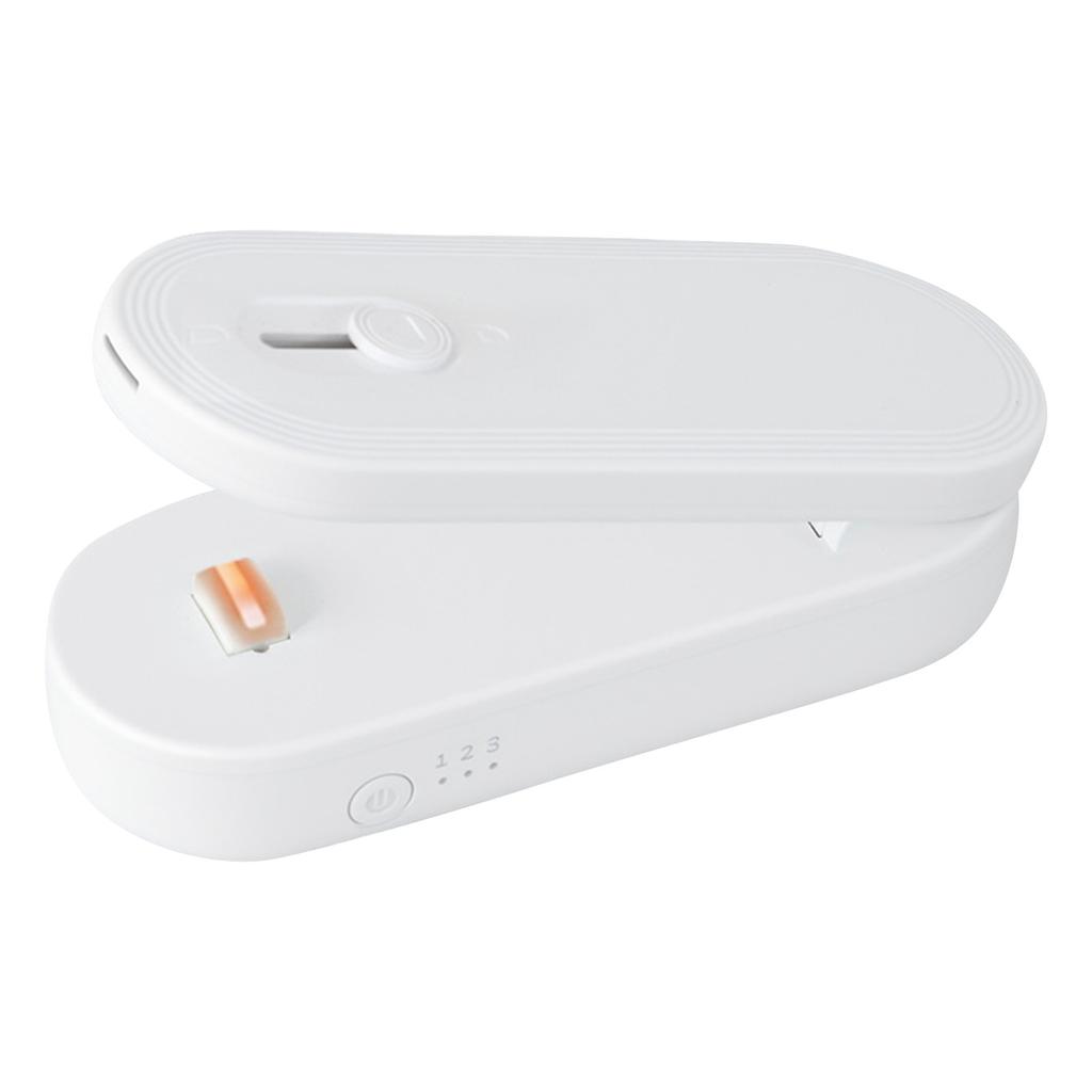 Beutelversiegeler und Schneider, 1800mAh Wiederaufladbarer Chip-Beutelversiegeler Handheld Heißsiegel, 3 Heizmodi, Magnetisches & Hängendes Design