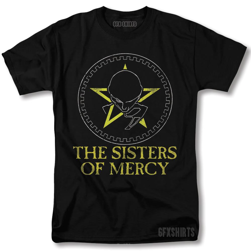 The Sister of Mercy Shirt Rock Concert Tour Vntg Graphic Design T-shirt XXXL