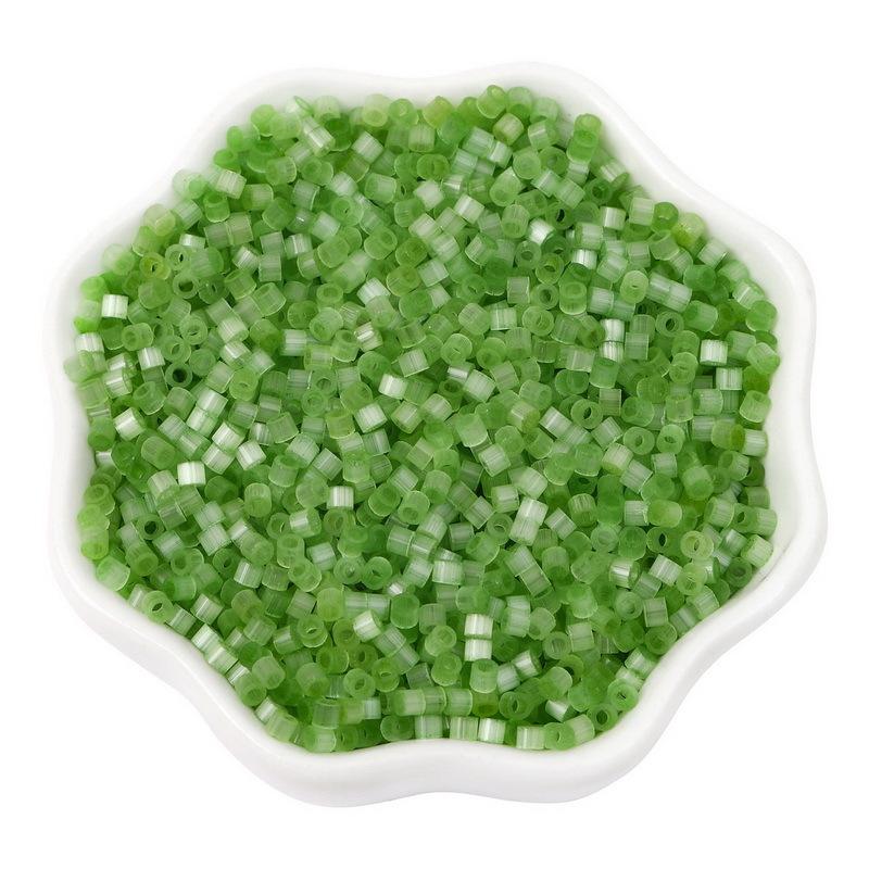 2.5mm Cat's Eye Silk Antique Glass Rice Beads Loose Beads Handmade Diy Beading Accessories Bracelet Necklace Beads for Jewelry Making