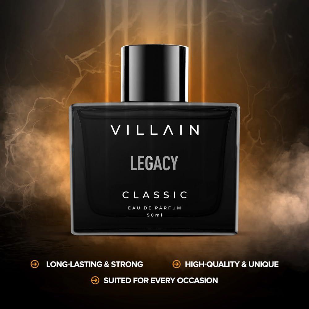 Villain Legacy Classic Perfume for Man -50ml Long Lasting Smell | Premium Luxury Masculine Fragrance Gift For Men |