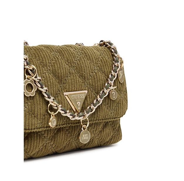 Handbag Guess Giully II Mini HWCG96 73740 Green