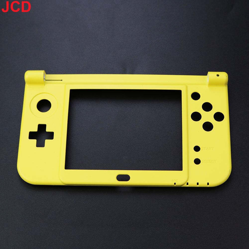 Original Shell Replacement Hinge Part Black Bottom Middle Shell Housing Case C Face Middle Frame Case For New 3DS XL LL Console