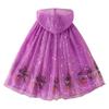 Girls' Halloween Black & Purple Lolita Princess Dress - Sweet & Cool Style Puffy Holiday Dress