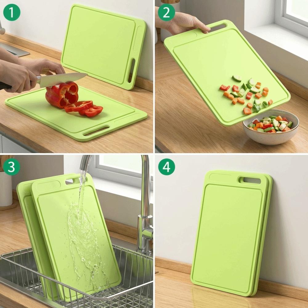 Soft Silicone Cutting Board Hanging Cutting Block Mat Anti-Mold Cutting Board  Cooking