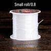 Handmade No-Stretch Fishing Line for Beading, Weaving, Bracelets, and Jewelry Accessories
