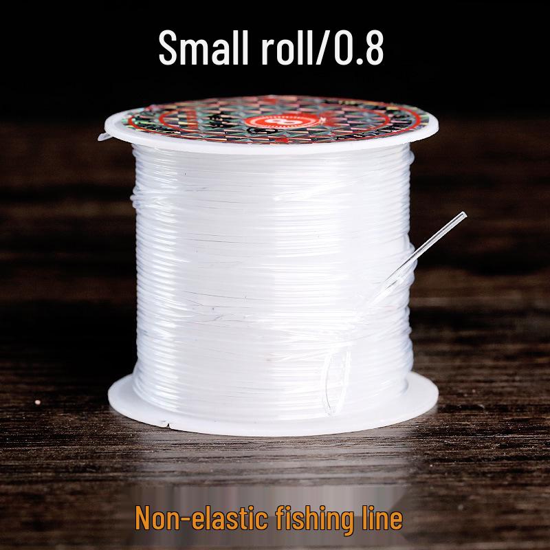 Handmade No-Stretch Fishing Line for Beading, Weaving, Bracelets, and Jewelry Accessories