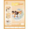 Kawaii Panda Cat Flower Moon Cartoon Building Blocks Toy Assembly Model for Girls Kids Christmas Gift