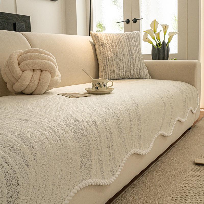 New Summer Sofa Mat Seat Cushion Ice Silk Special Shaped Sofa Cushion Non Slip Sofa Cushion Cloth Cover Cloth Towel