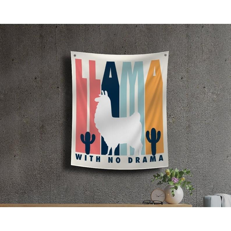 alpaca tapestry 75x100 чёрный