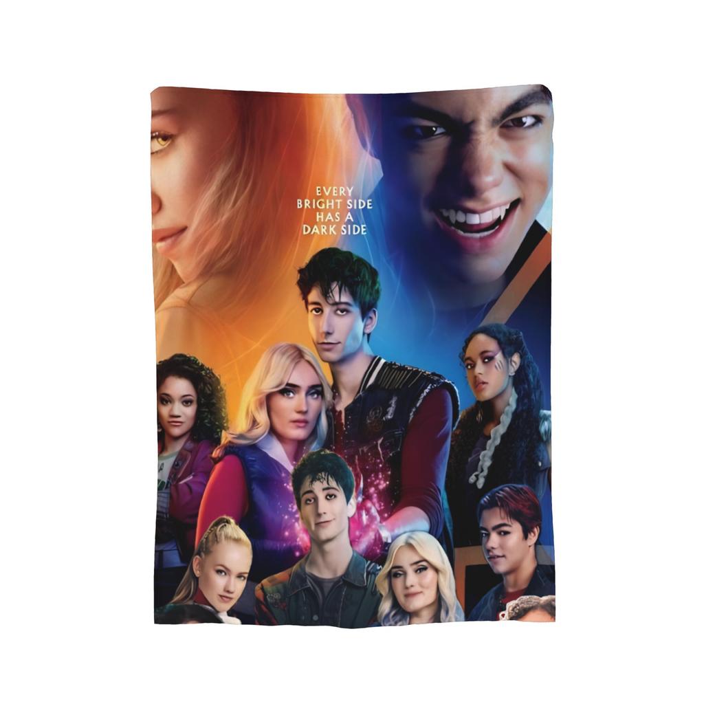 Zombies 4 Vintage Malachi Barton Blanket Flannel Lightweight Throw Blanket for Bedding Couch Bed Rug