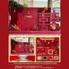 Rustic Wedding and Pre-Wedding Backdrop Decorations - Complete Set for Banquet and Photo Area