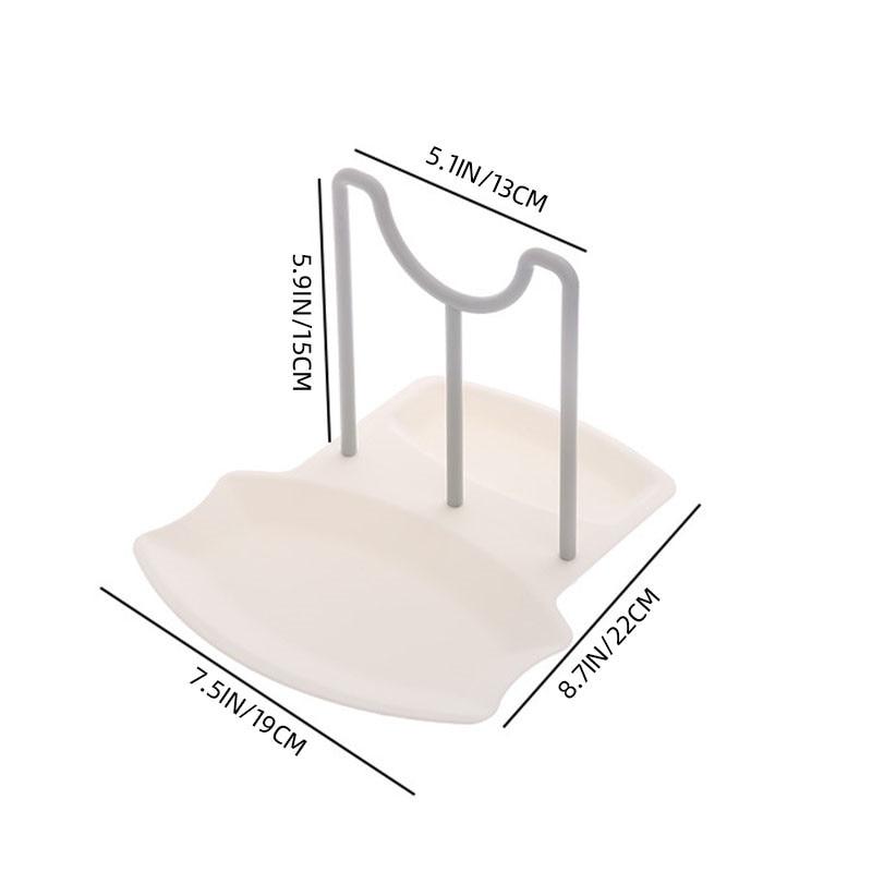 Organizator de bucătărie Raft de depozitare cu capac de oală Raft Blat Linguri fără perforare Suport pentru suport Accesorii pentru bucătărie de acasă