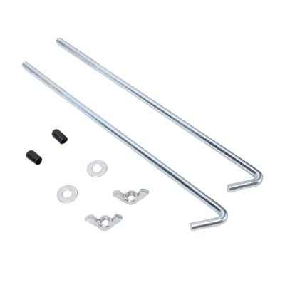 8 Inch Stainless Steel J Hook Battery Hold Down Bolts Sturdy Battery Retention Kit