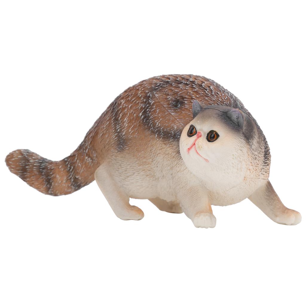 Cute Cat Model Toy Simulation Cat Model Desktop Decoration Ornaments Toy Gift