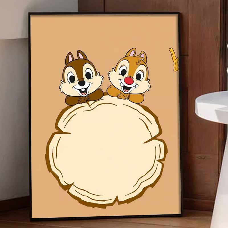Disney Diamond Art Painting Chipmunk Home Wall Decor Crafts Adult/Beginner Gift Ideas Creative Home Decor