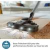 Aspirateur avec sac - philips - série 8000 - moteur 900 w - brosse triactive+ led - filtre hepa