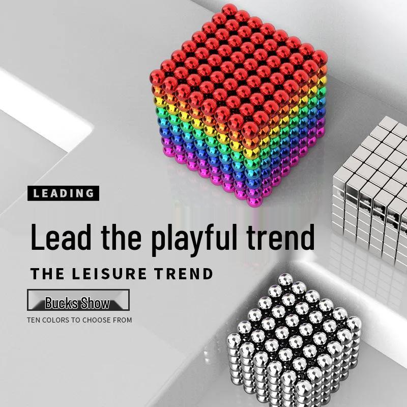 Buck Ball 1000: Magnetic Balls & Sticks Educational Set for Decompression & Creativity