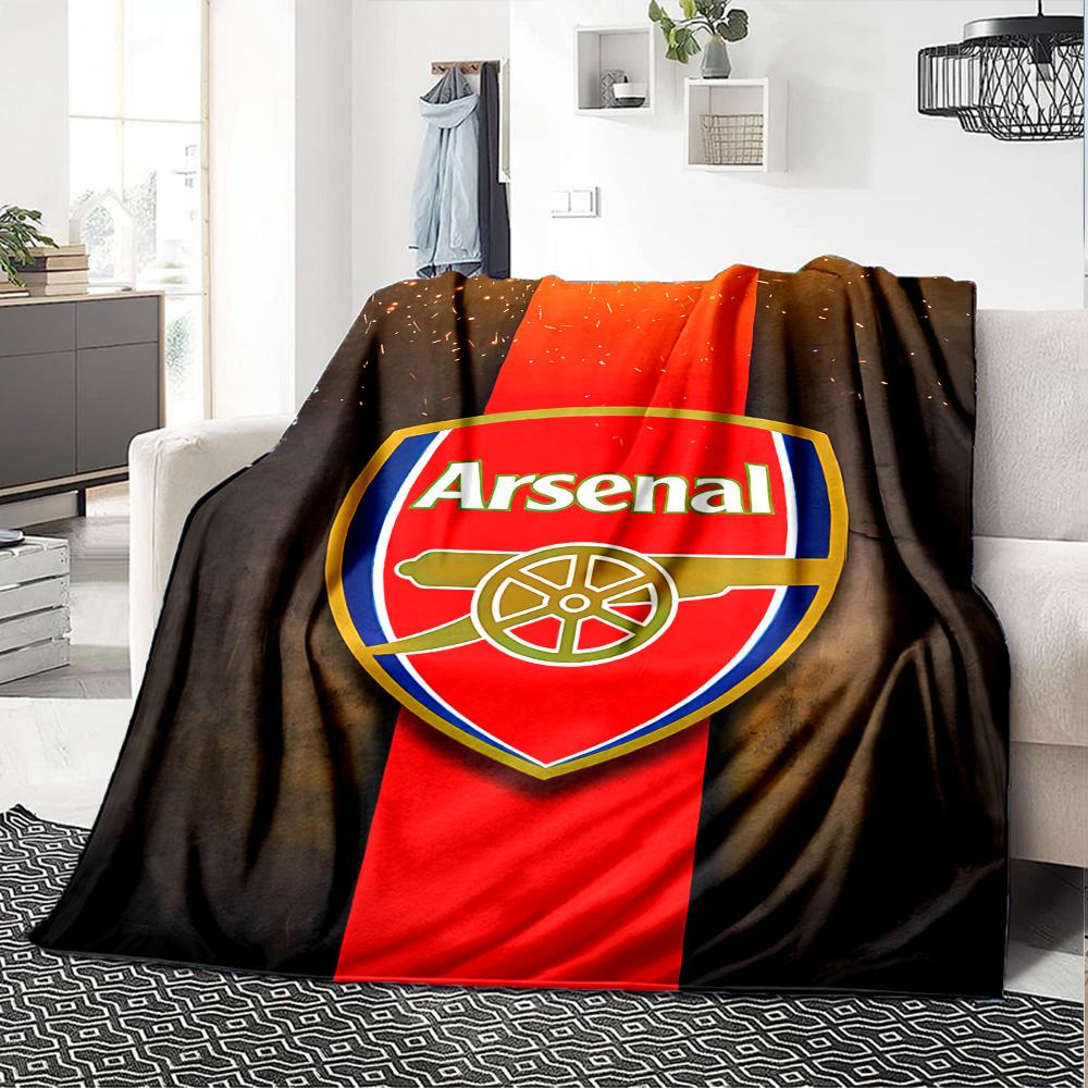 Arsenal Blanket Soft & Cozy Perfect for Office Sofa Office Chair for All Seasons Digital Print Ideal Gift For Birthday Valentine'S Day