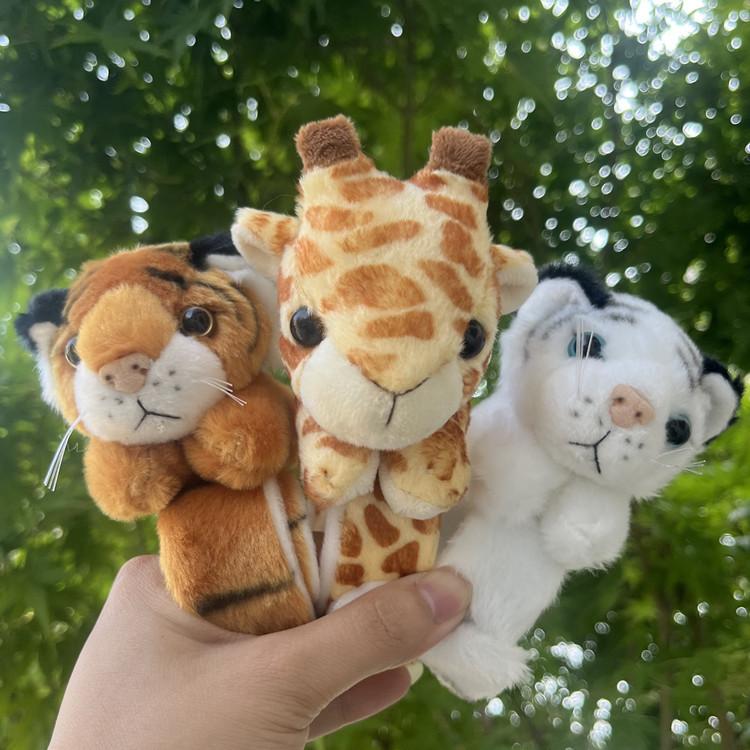 Non-Toxic 1Pc Creative Stuffed Animals Hug Slap Bracelet Plush Slap Bracelets Bulk Tiger Stuffed Plush Kids Toy For Birthday Party Gifts