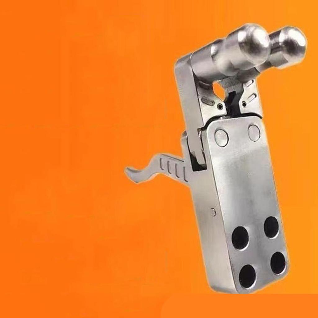 Automatic Opening Closing Device Alloy Release Quick Reset Outdoor Long Rod Accessories Release Device Installation