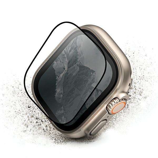 Uniq Optix Vivid Apple Watch Ultra 49Mmclear Szkło Hartowane Z Aplikatorem Uniq-49Mm-Vividclear
