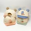 2026 Spring/Summer Unisex Baby Sun Hat (6-12 Months) - Cute Korean Style Little Bear Baseball Cap with Soft Brim