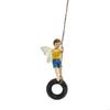 62KD Miniature Swing Fairy Figurine Garden Decorations Outdoor Indoor