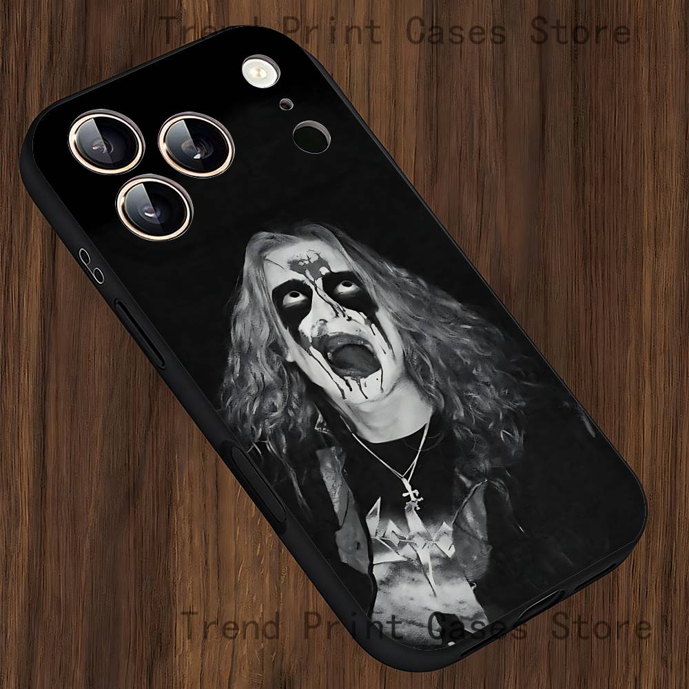 

D-Darkthrone Phone Case For iPhone 13,16,12,14,15,11,17,Pro,Max,Plus,E,Air,Mini Shockproof Cover iPhone17promax
