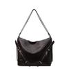 Tote bag women's 2025 new large-capacity commuter backpack retro versatile single shoulder crossbody high-end backpack
